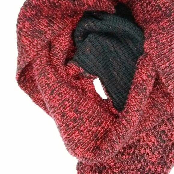 JESSICA SIMPSON Womens Red Knit Sweater Size Small - Picture 6 of 8